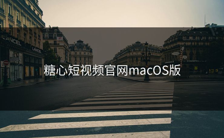 糖心短视频官网macOS版 糖心短视频官网macOS版